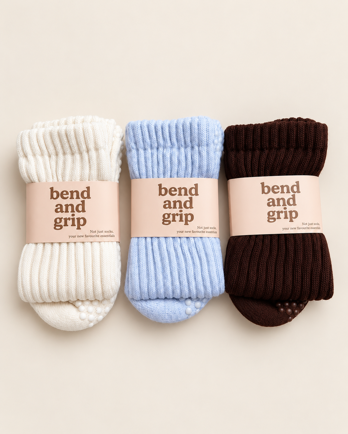 Grip Sock Bundle - The Scrunch Series