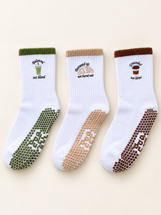 Grip Sock Bundle - The Cafe Collection
