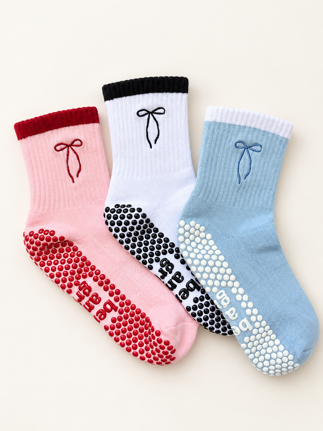Grip Socks Bundle - The Bow Edition