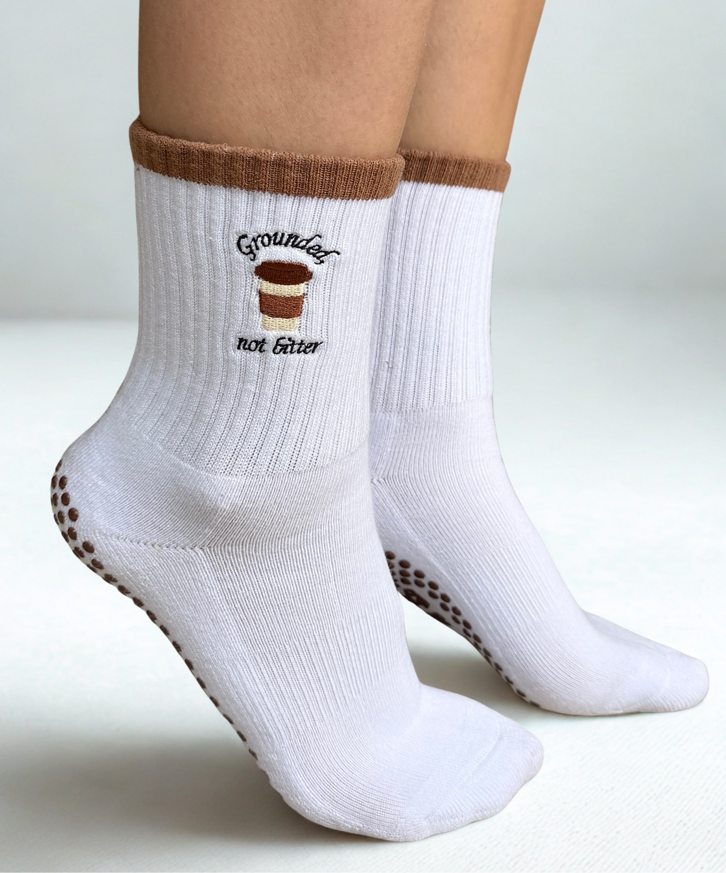 Coffee Grip Socks